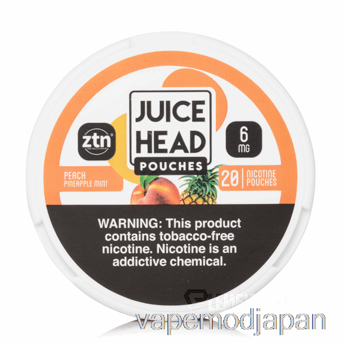 VAPE ジャパン ジュースヘッド ニコチンポーチ - ピーチ パイナップル ミント